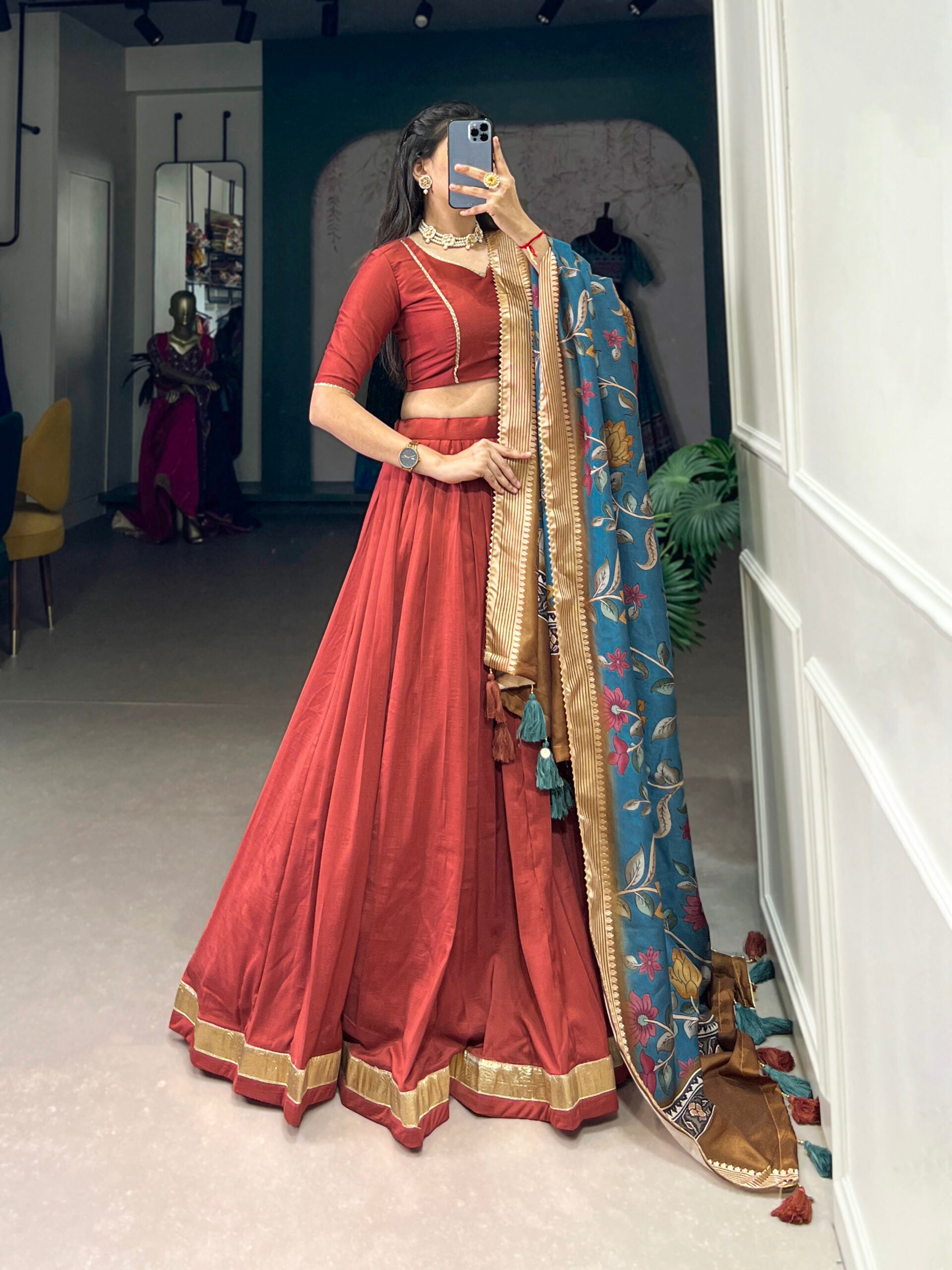 Kumari Chinon Wedding Lehenga