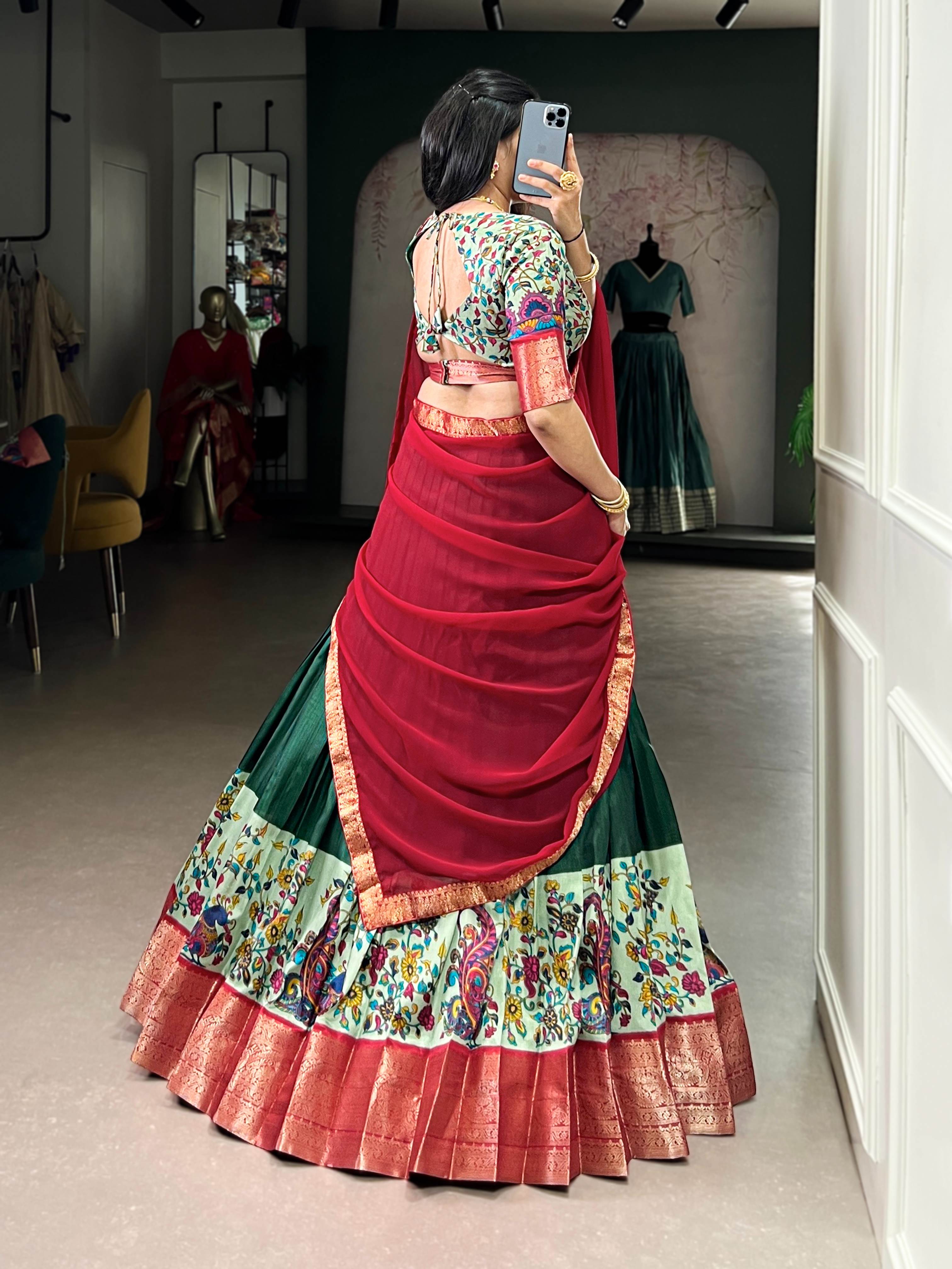 Aastha Silk Zari Weave Lehenga Choli