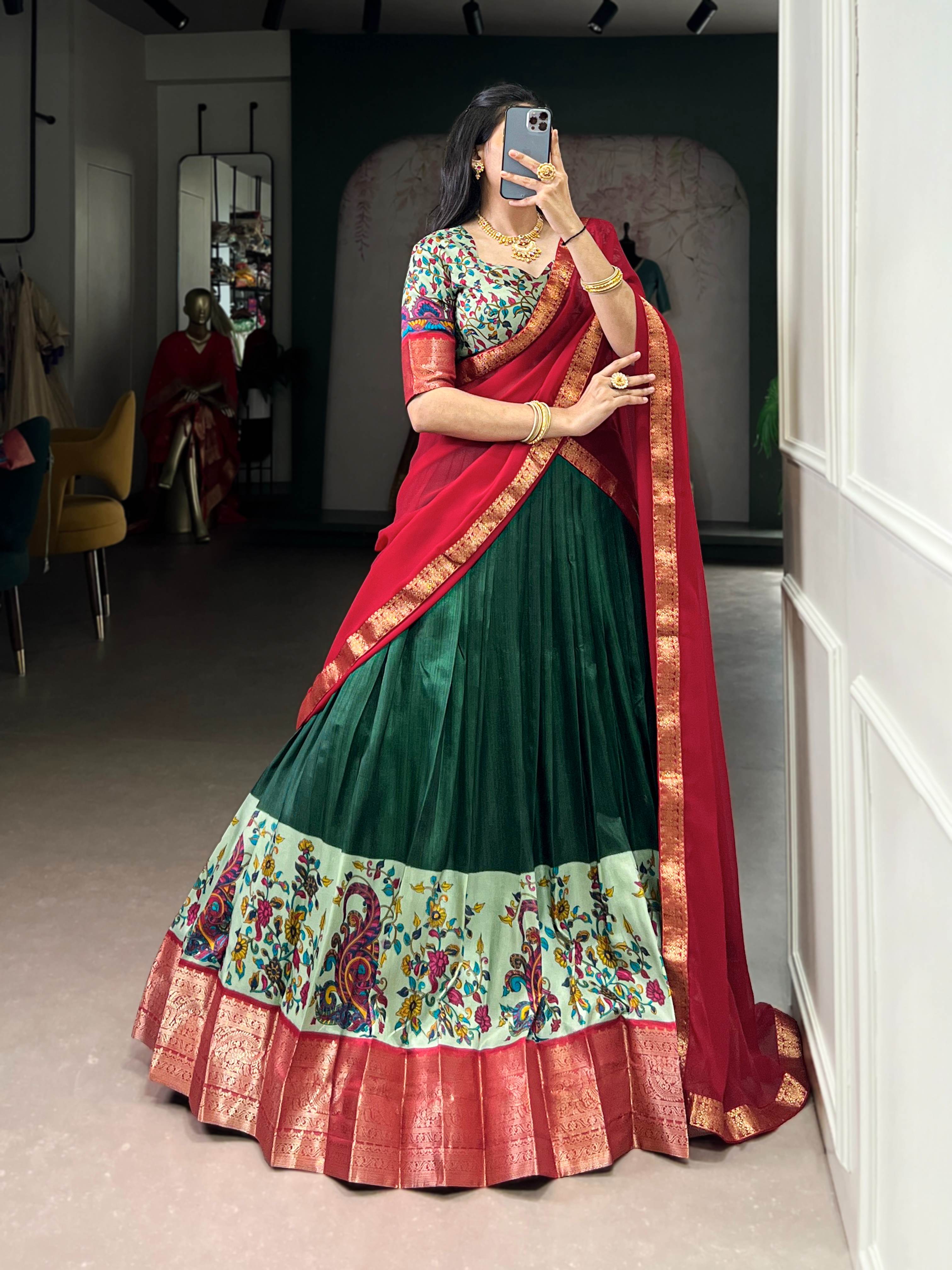 Aastha Silk Zari Weave Lehenga Choli