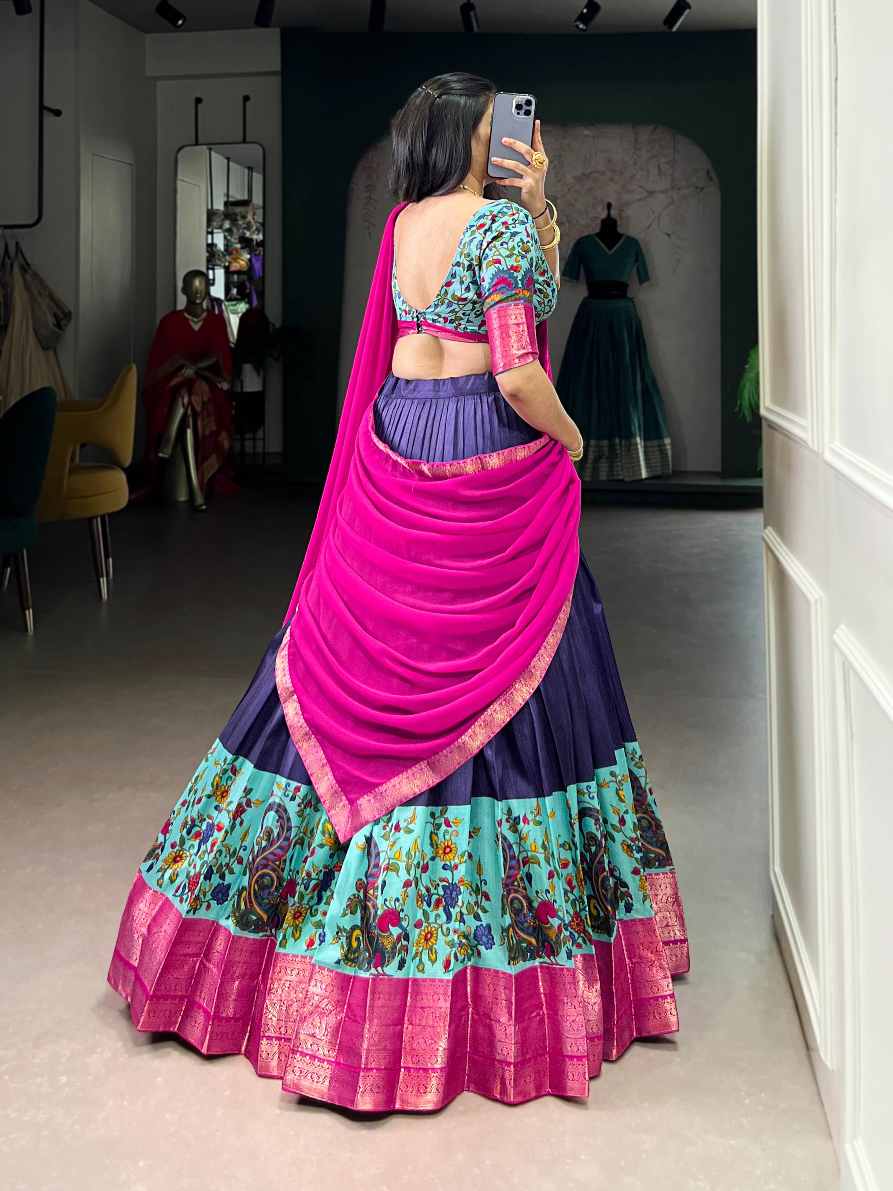 Aastha Silk Zari Weave Lehenga Choli