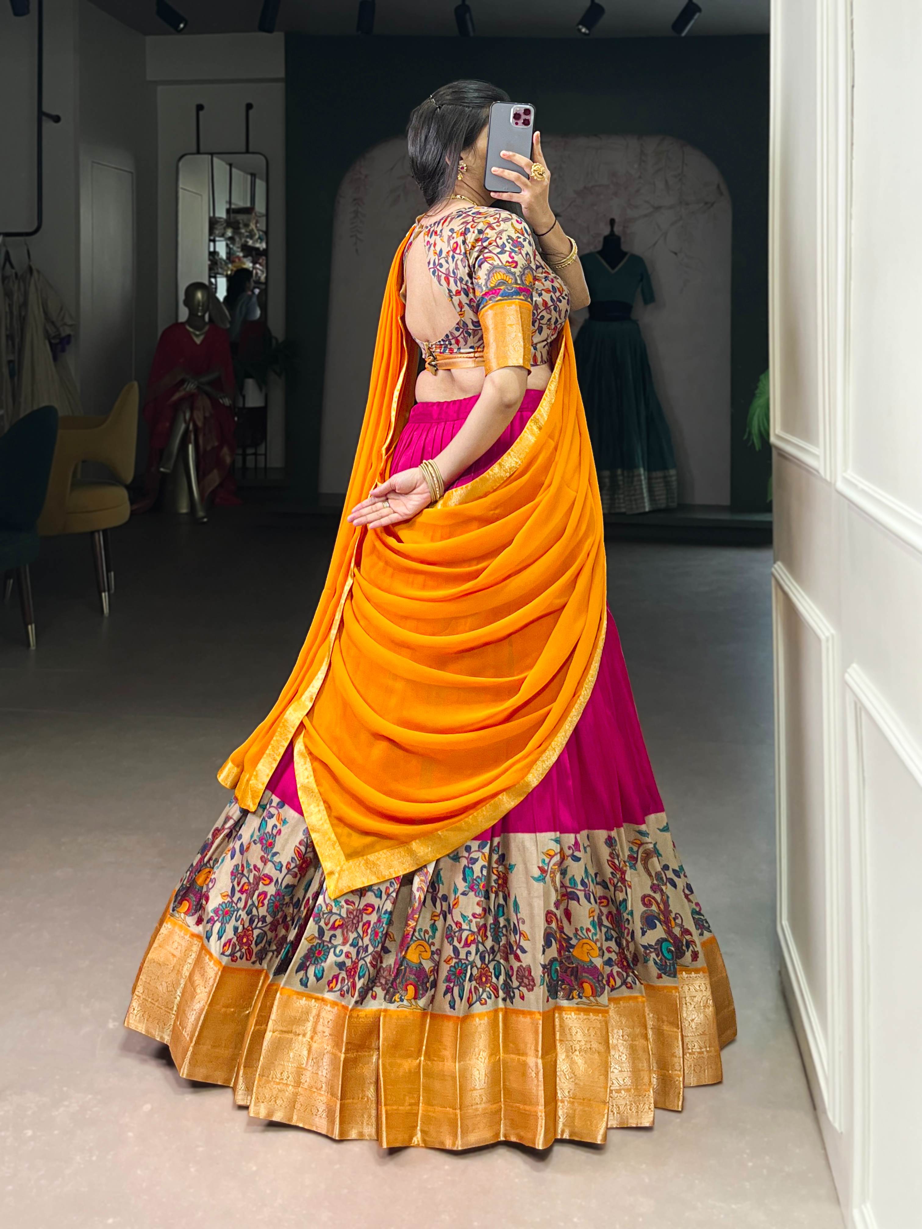 Aastha Silk Zari Weave Lehenga Choli