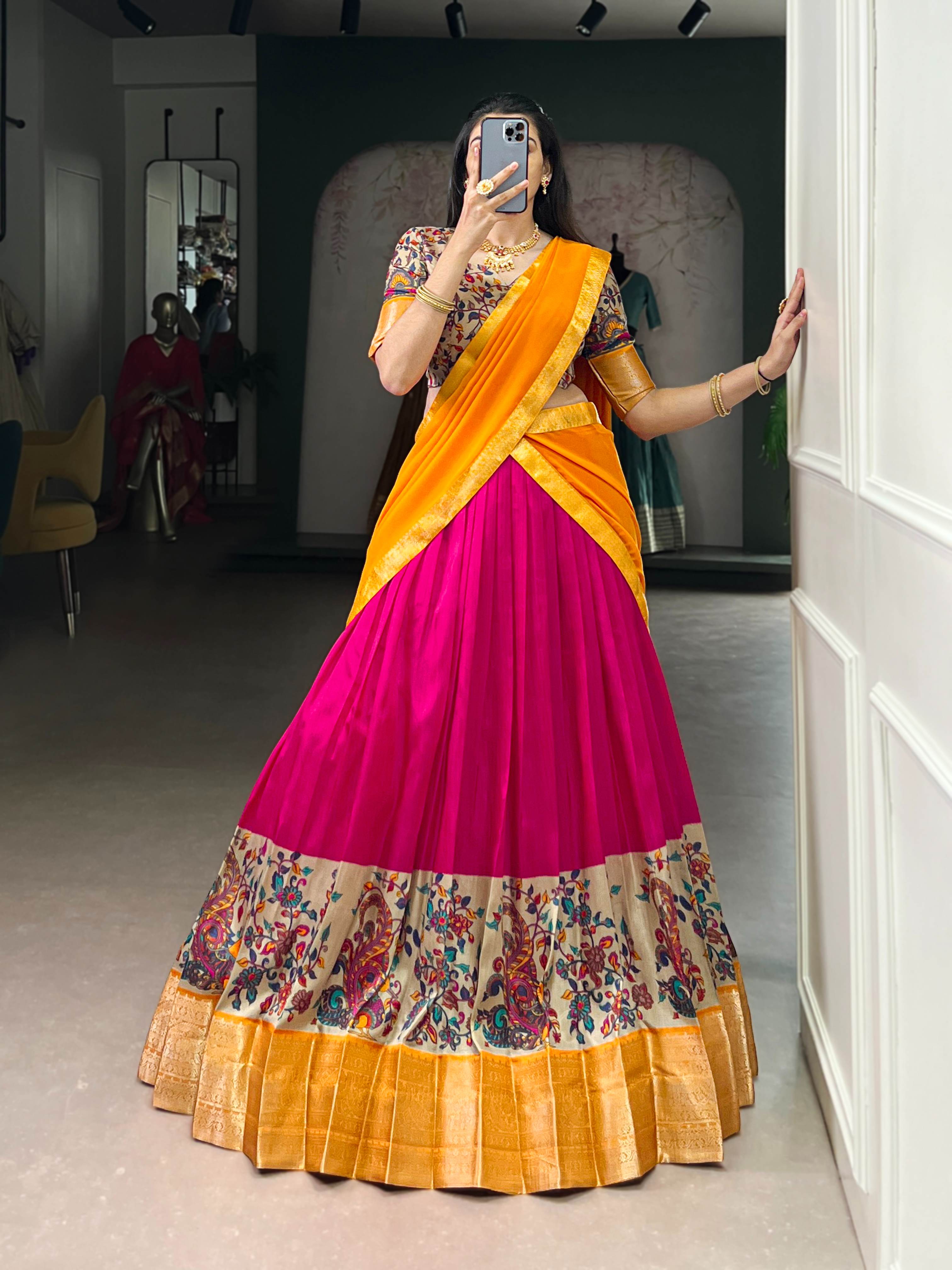 Aastha Silk Zari Weave Lehenga Choli