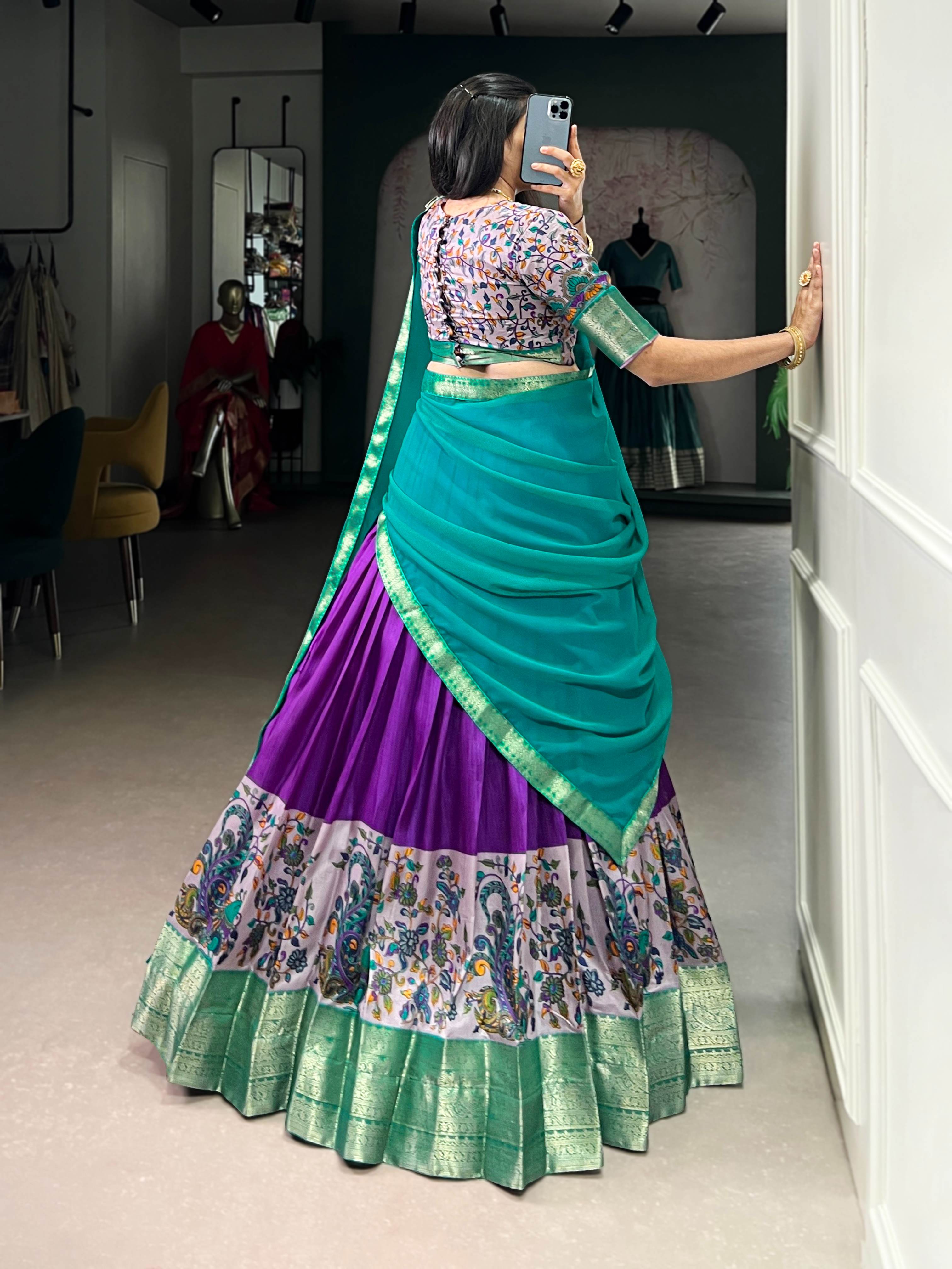 Aastha Silk Zari Weave Lehenga Choli