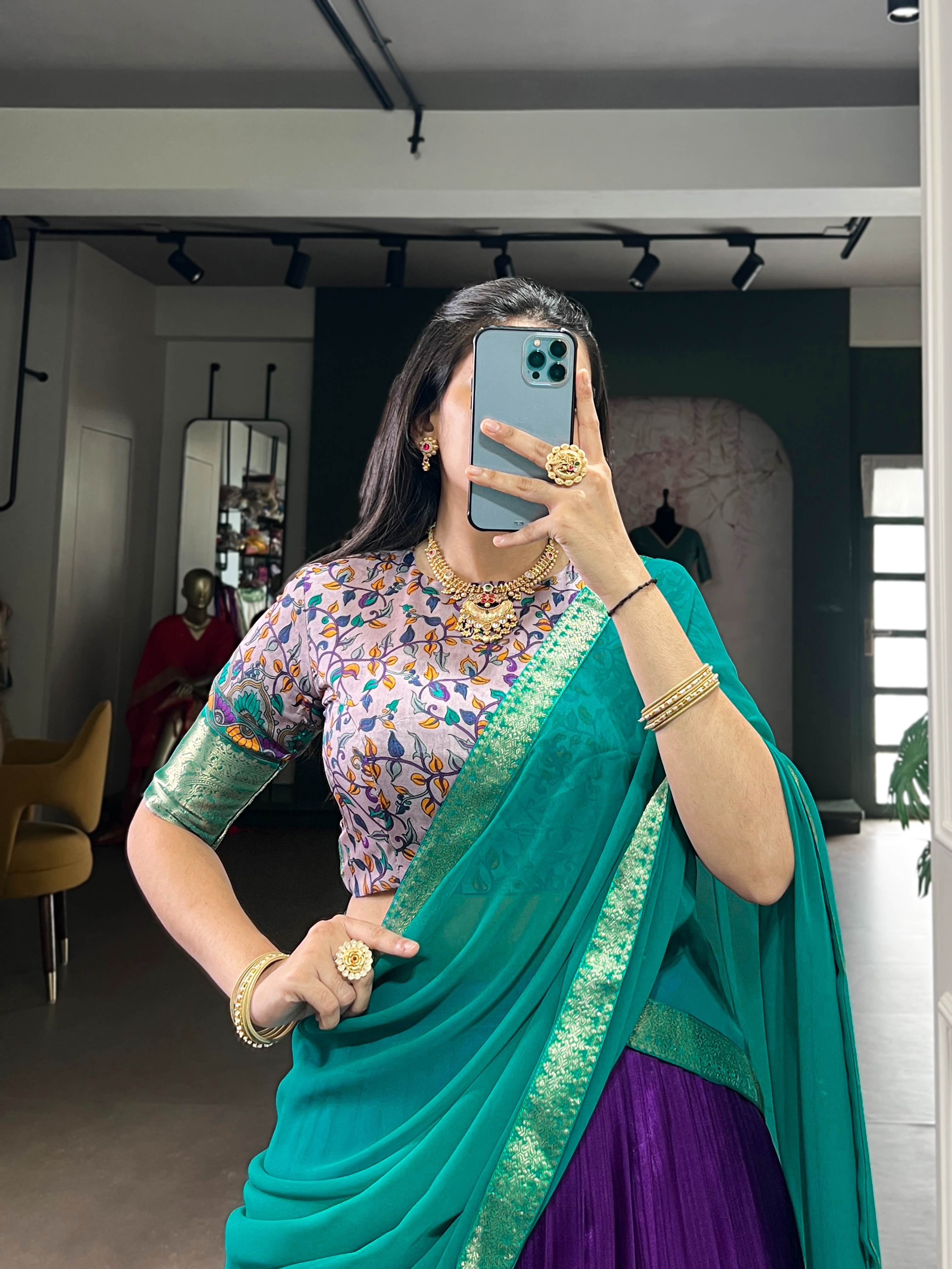 Aastha Silk Zari Weave Lehenga Choli