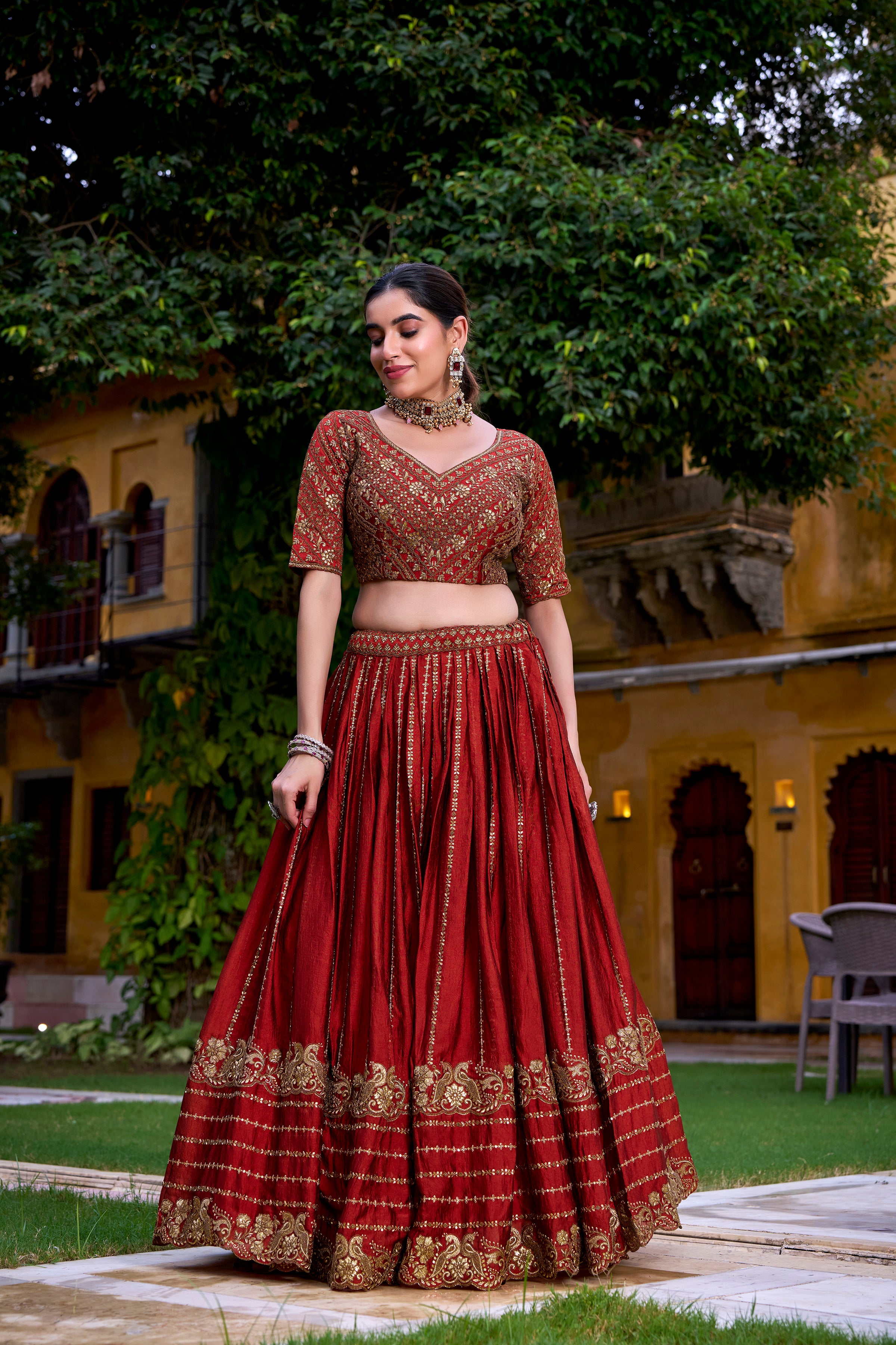 Nooriraah Lehenhga Choli