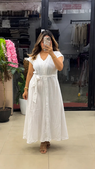 Royal Ivory Chanderi Gown