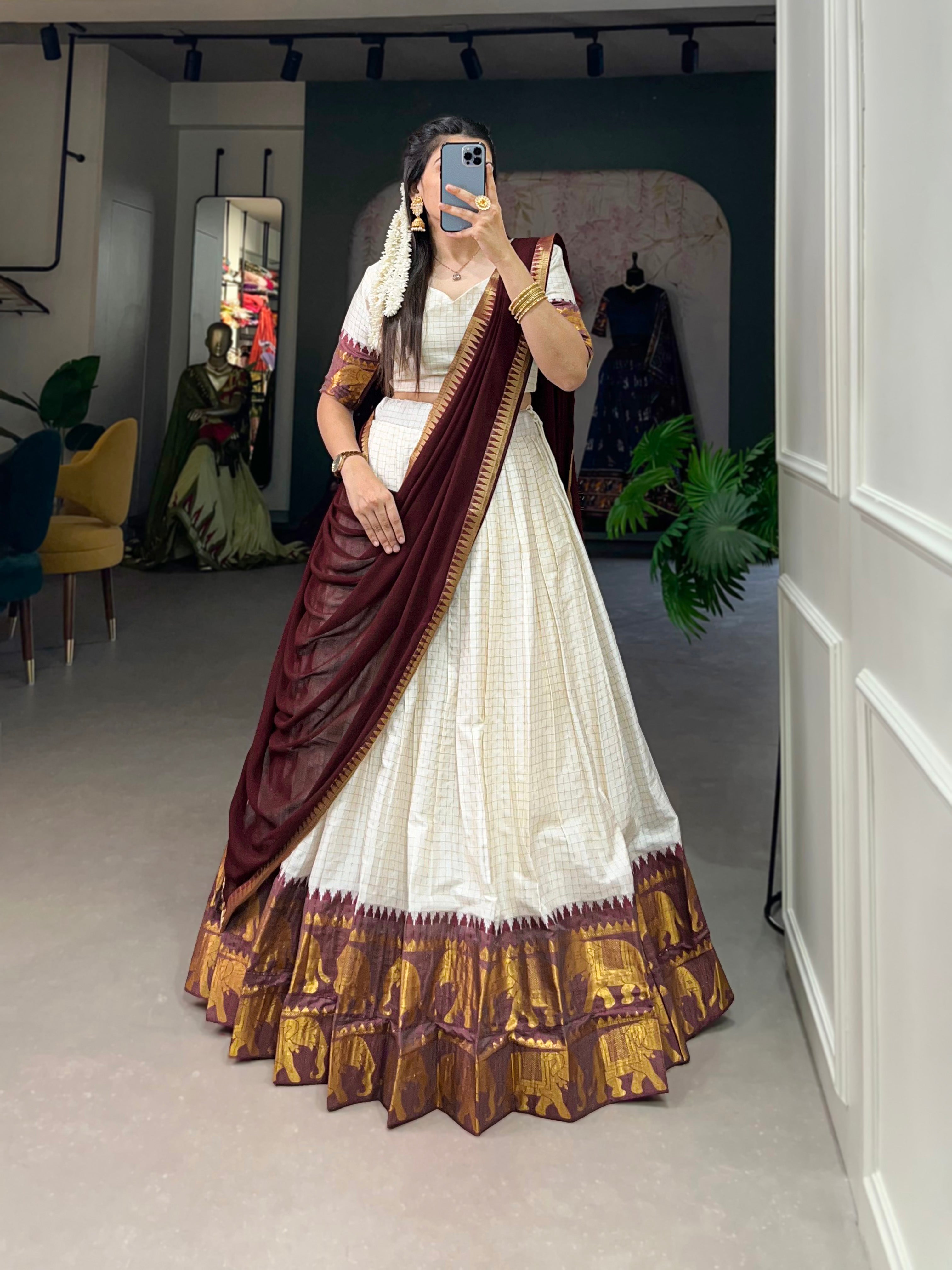 Kalyani Cotton Lehenga Choli