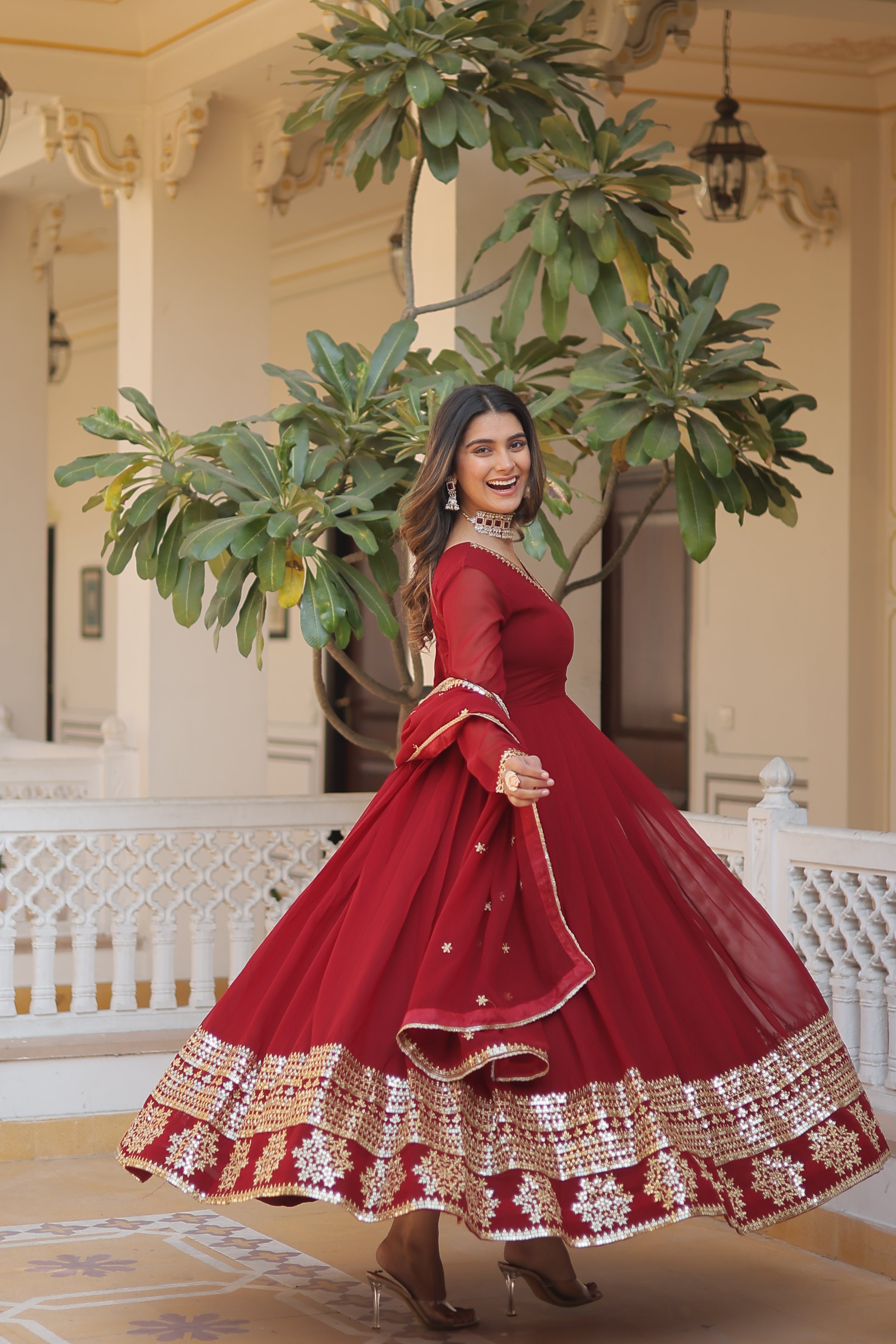 Chandrika Blooming Gown