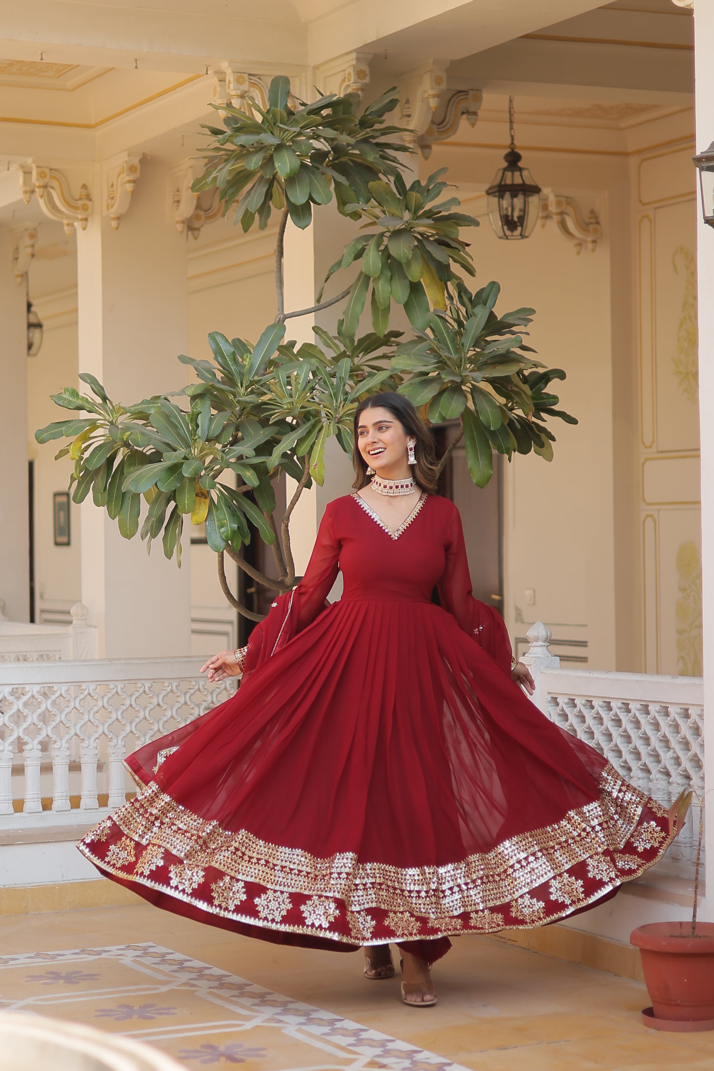 Chandrika Blooming Gown