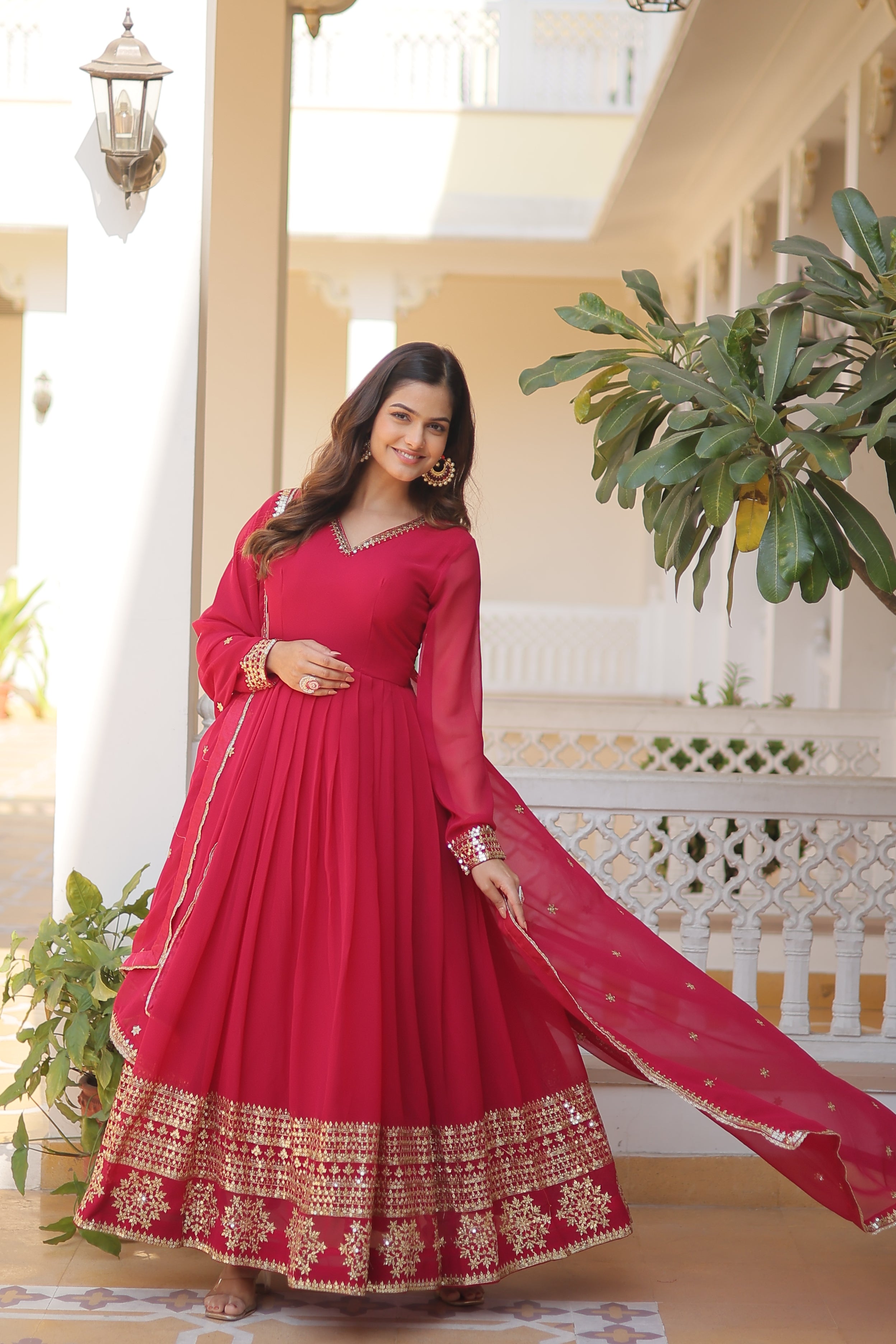 Chandrika Blooming Gown