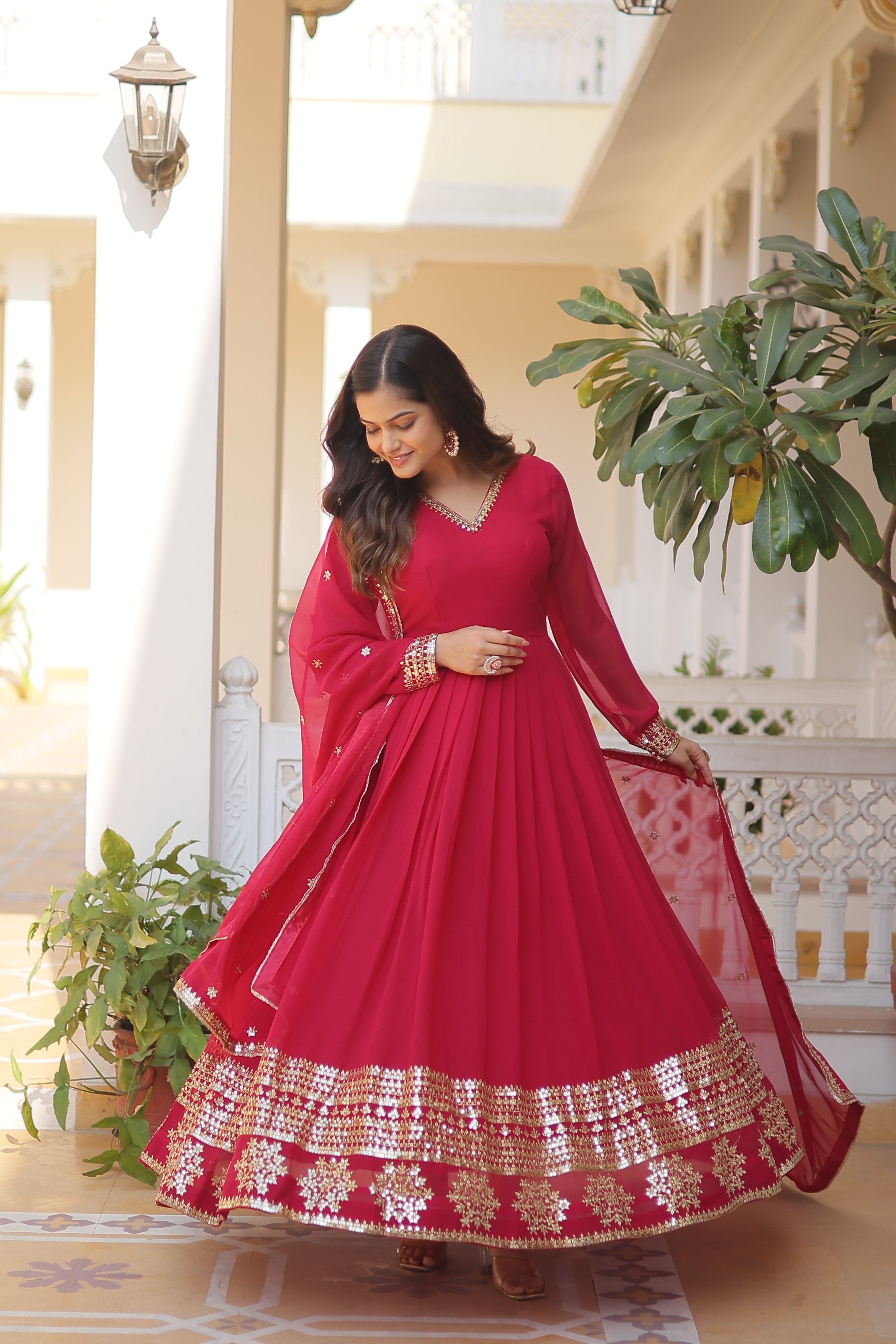 Chandrika Blooming Gown