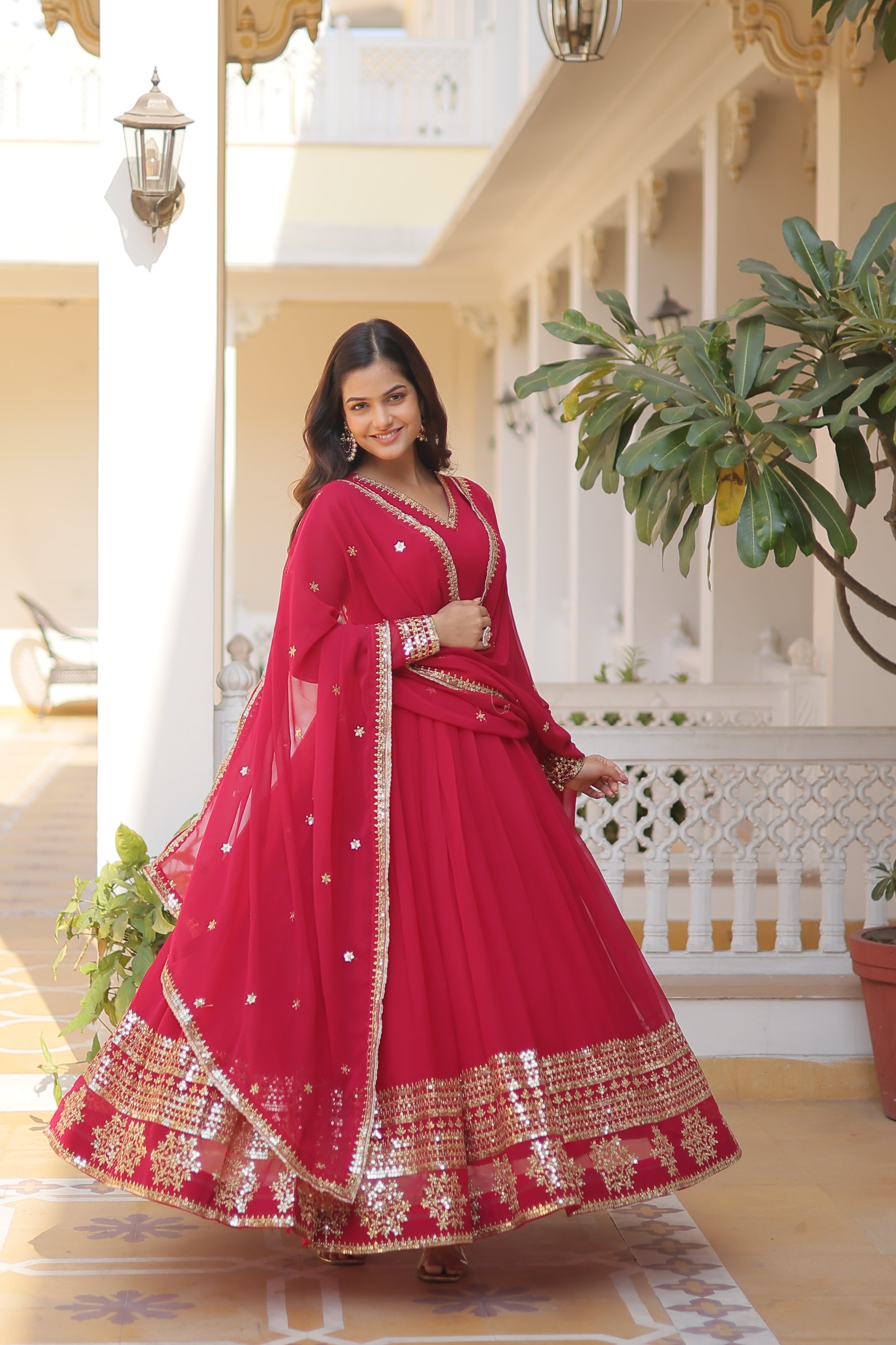 Chandrika Blooming Gown
