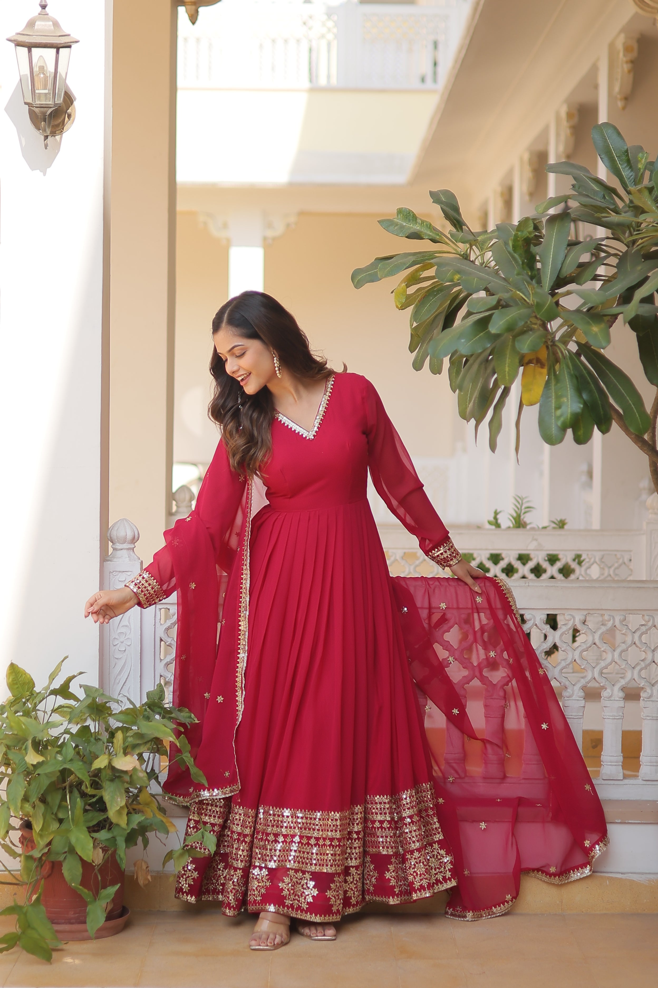 Chandrika Blooming Gown