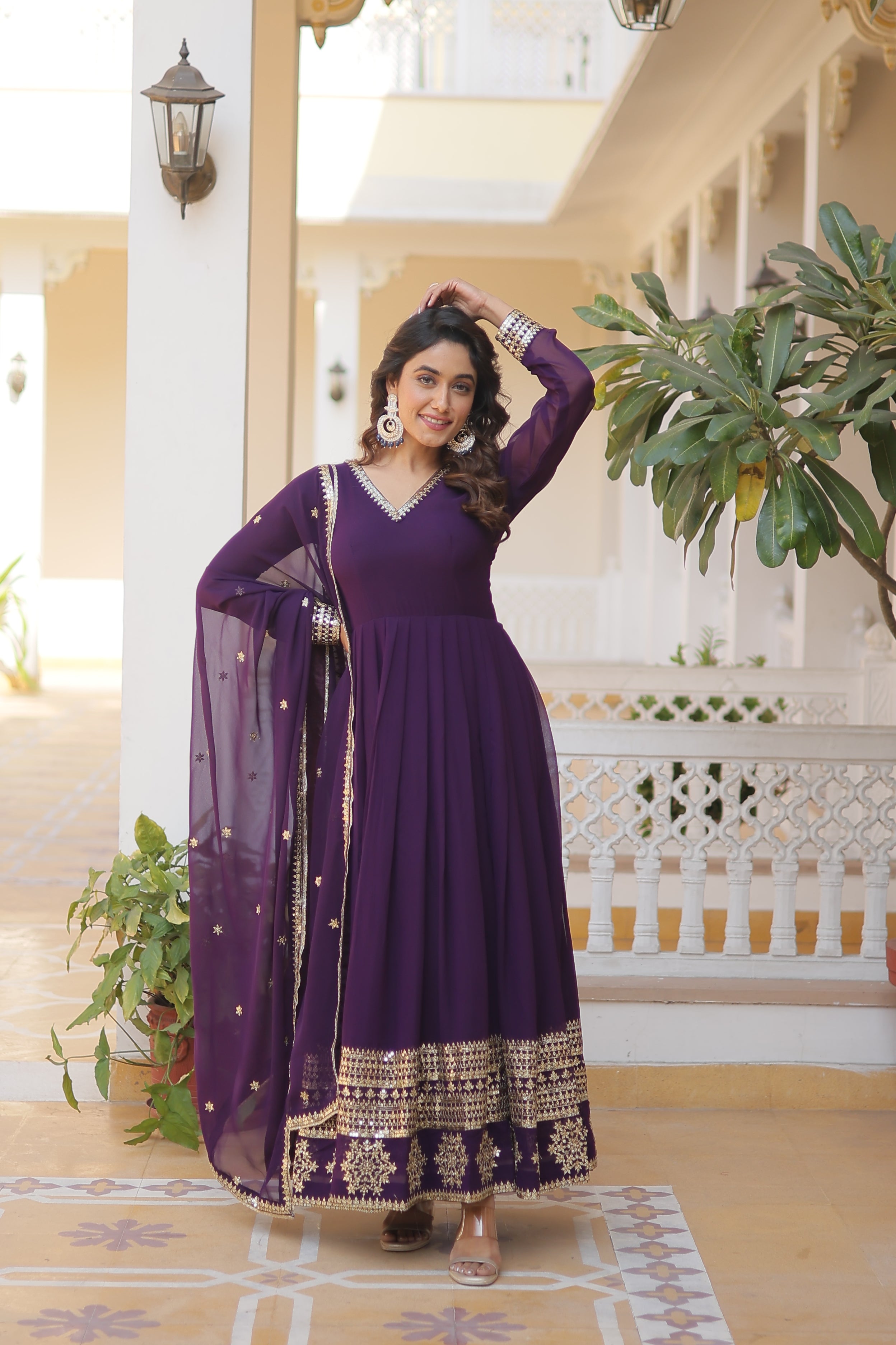 Chandrika Blooming Gown