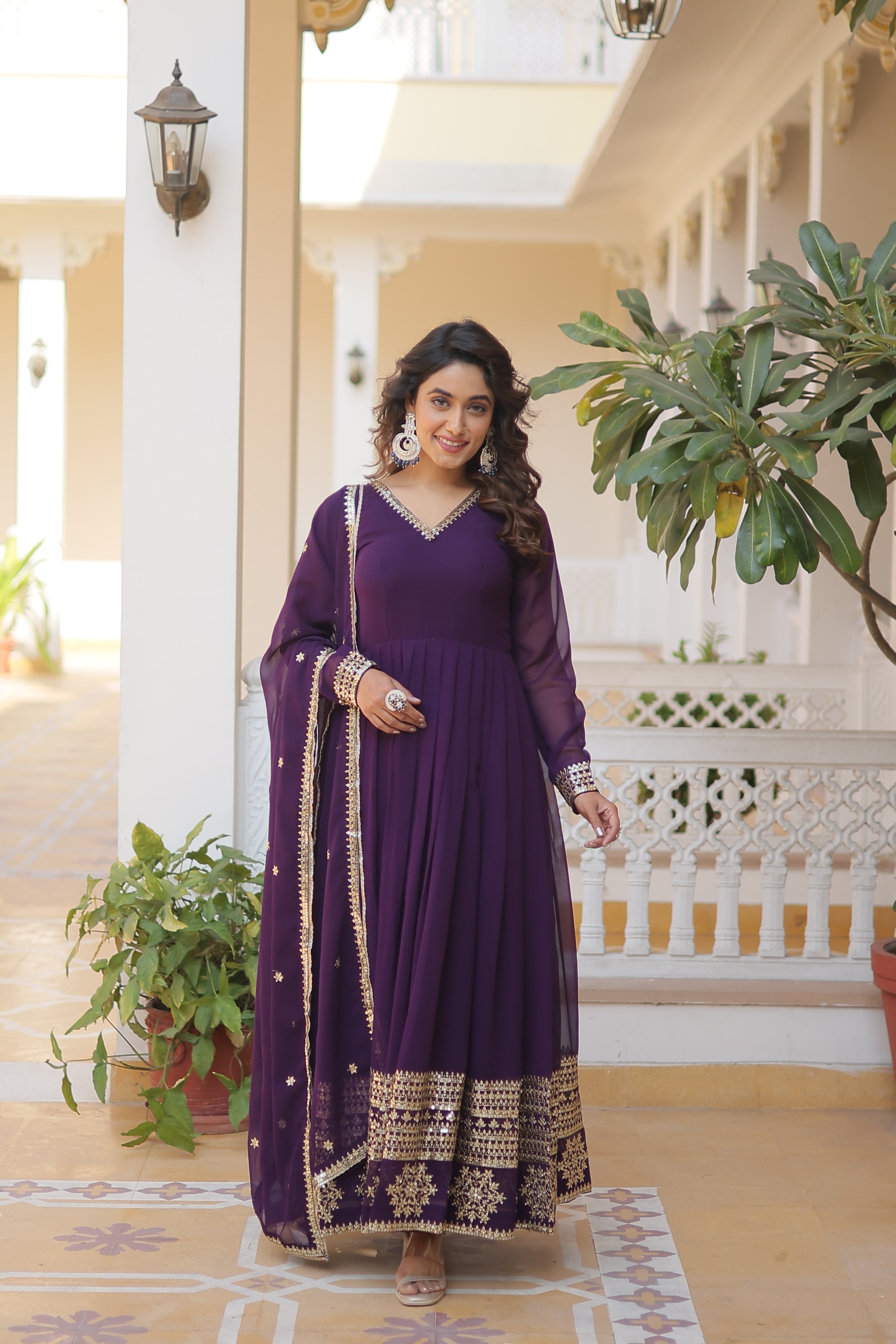 Chandrika Blooming Gown