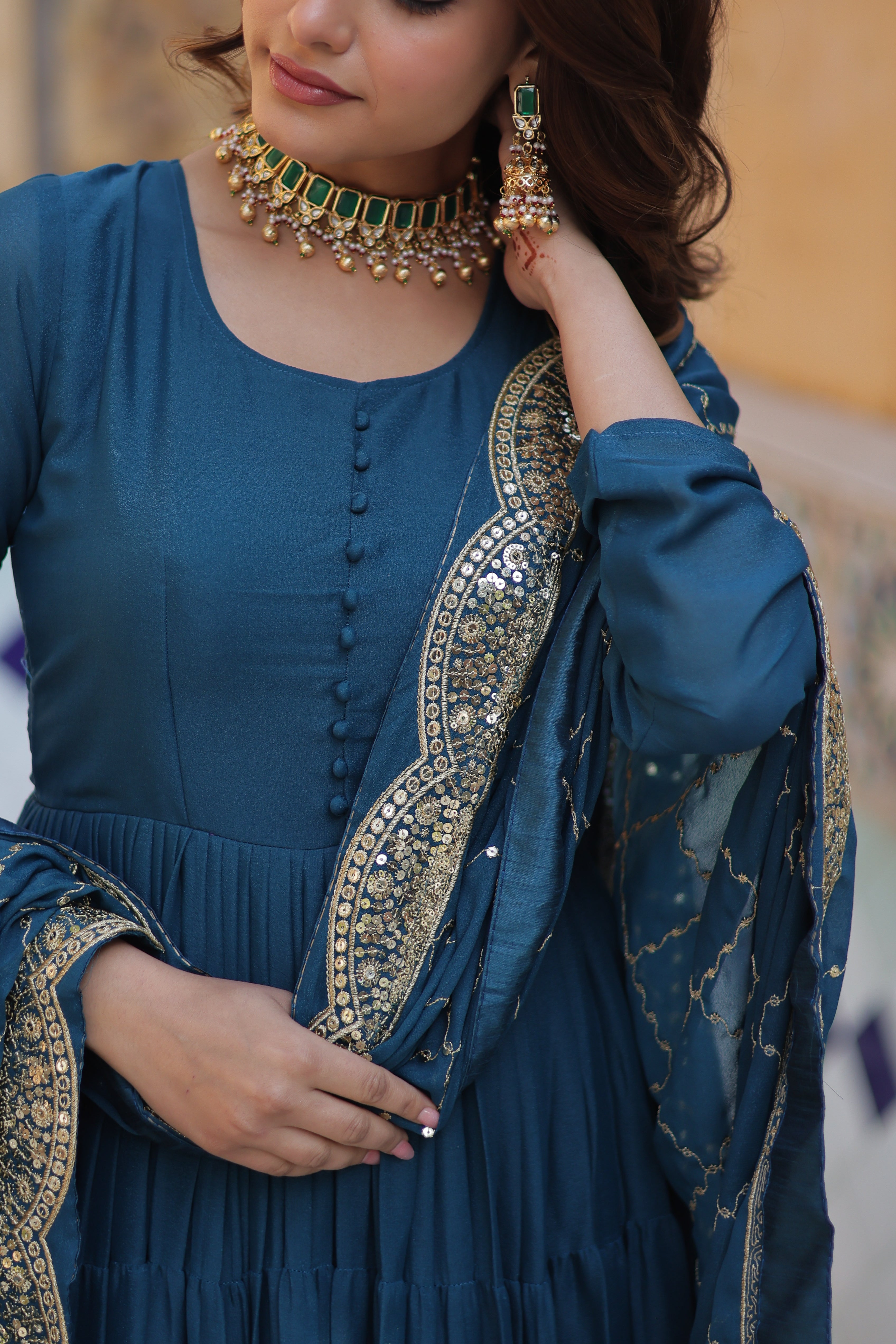 Golden Hour Glow Gown