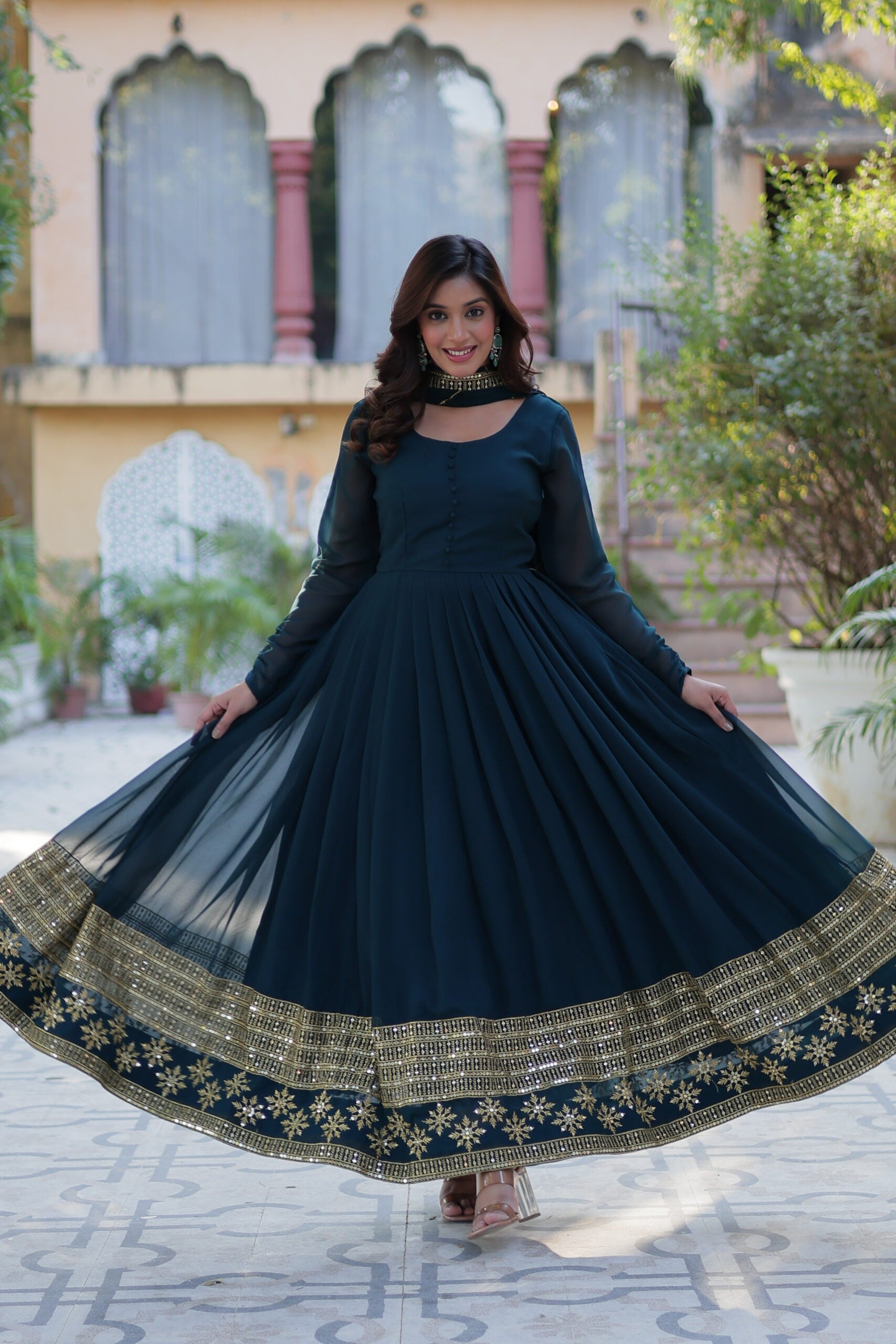 Mansi Blooming Gown