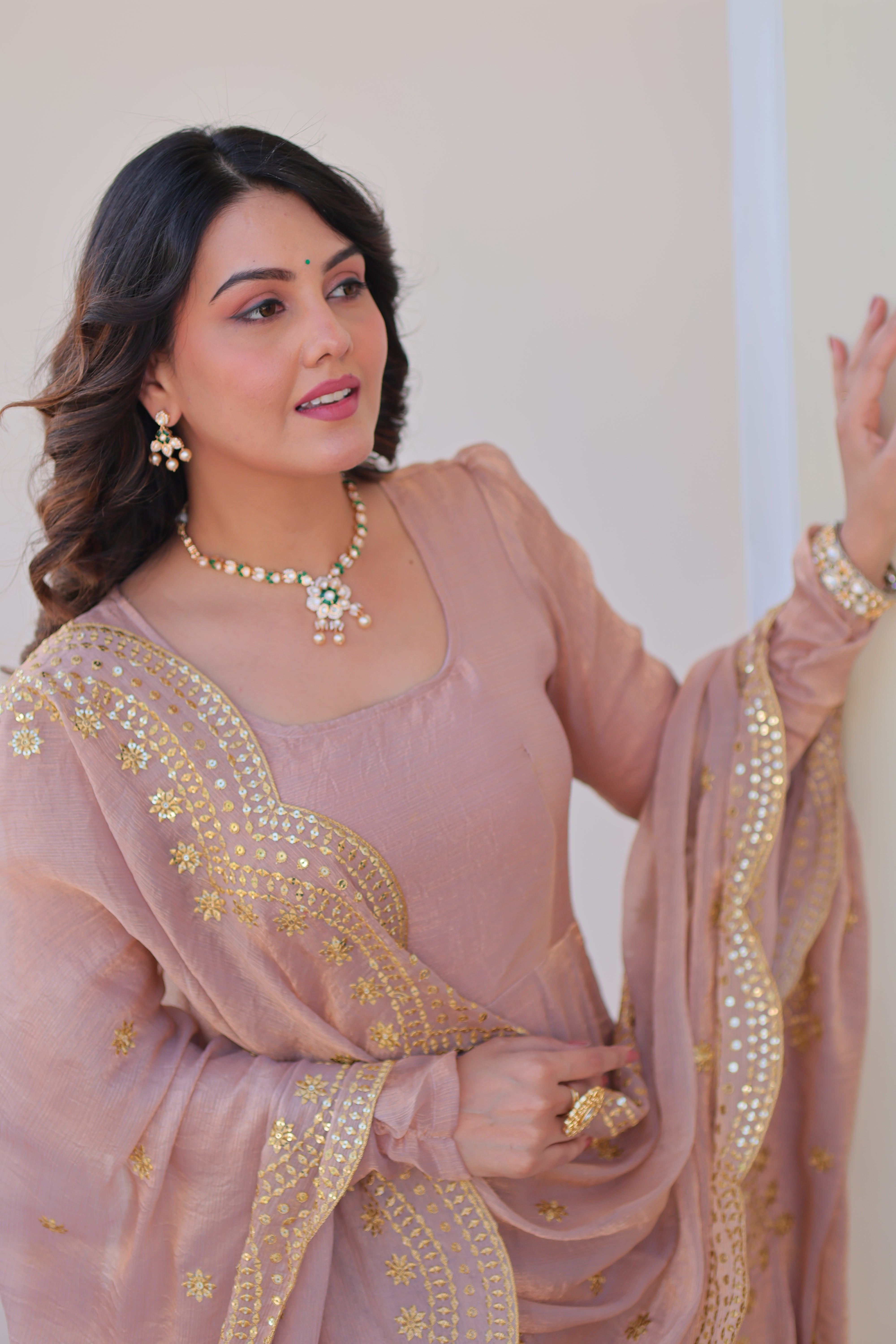 Fendy Chiffon Gown
