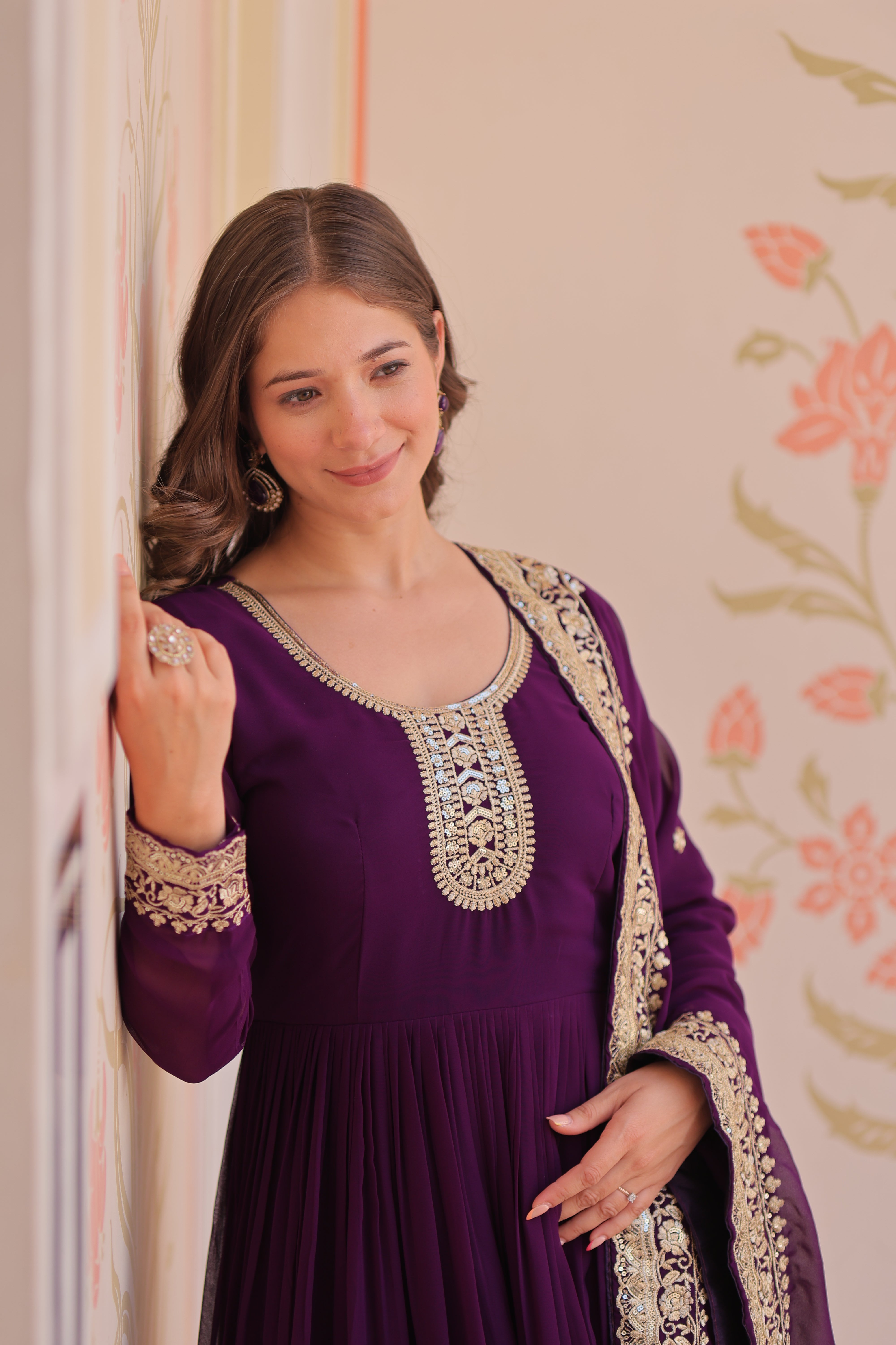 Manjari  Readymade Gown Set