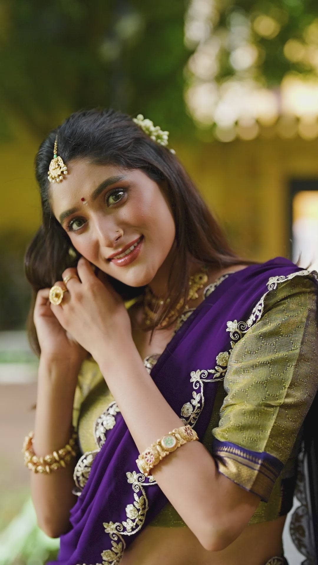 Kanchipuram Silk Lehenga Choli