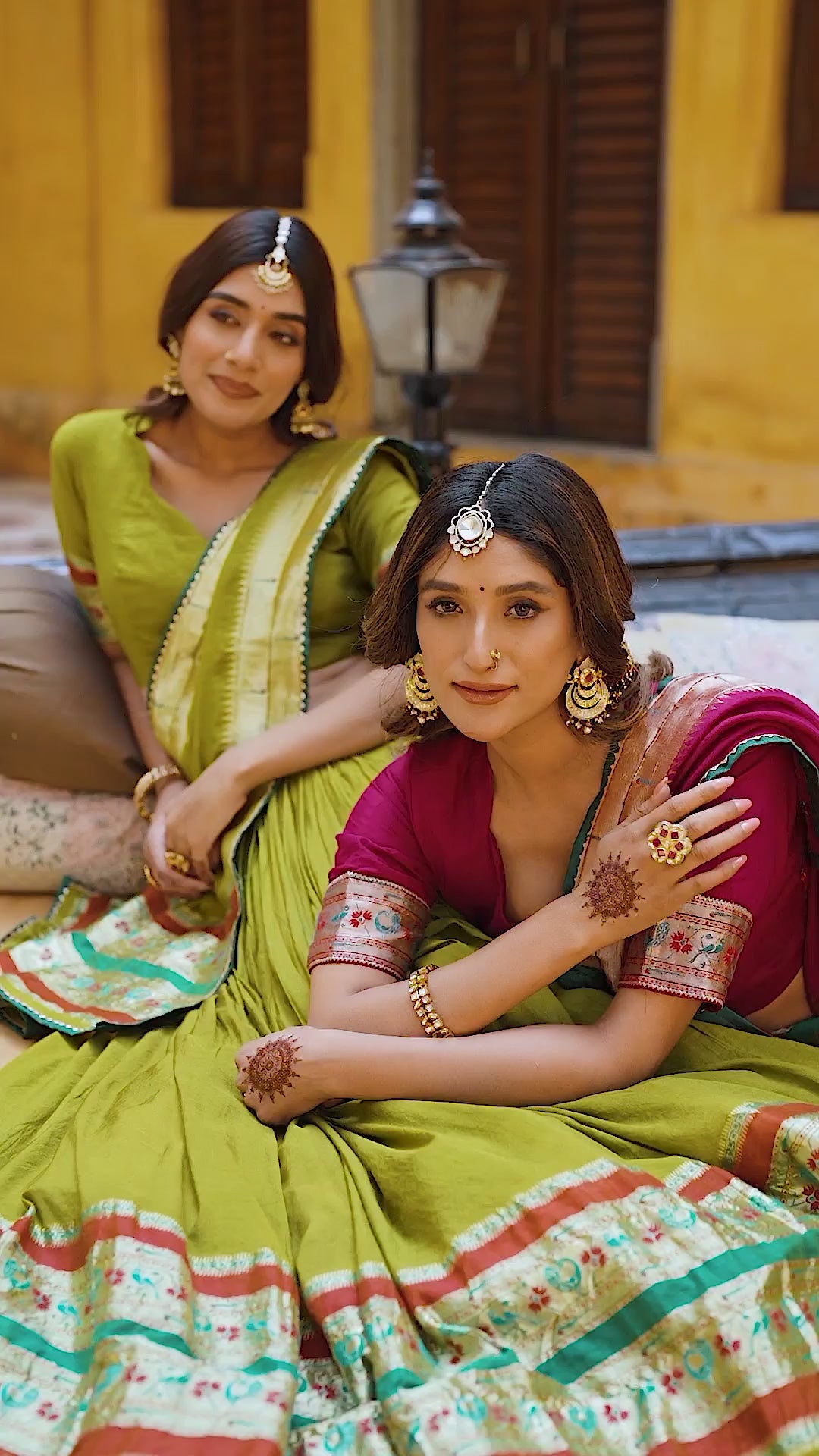 Shravani Paithani Grace Pure Chanderi Zari Lehenga Set