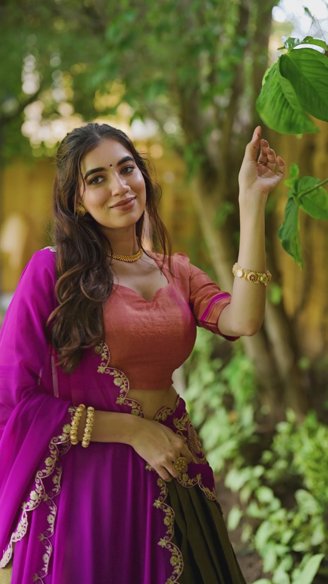 Kanchipuram Silk Lehenga Choli